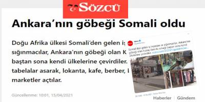 Irkçıların yeni hedefi Somalililer mi?