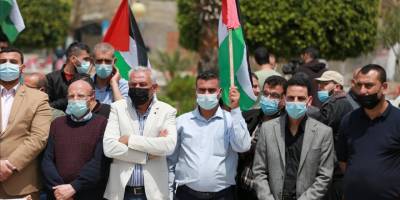 Gazze'de Doğu Kudüs'teki Filistinlilere destek gösterisi düzenlendi