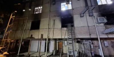 Bağdat'ta hastanede yangın: 40 kişi yaşamını yitirdi