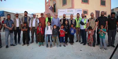 İdlib'de Necip Kibar Kampının açılışı gerçekleşti