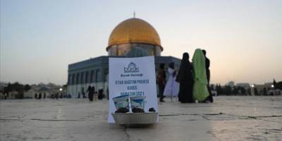 Burak Derneği Kudüs'te Ramazan yardımlarına devam ediyor