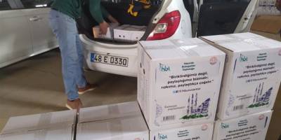 Hayırda Buluşanlar Topluluğu (HBT) Ramazan ayında yüzlerce aileye ulaştı