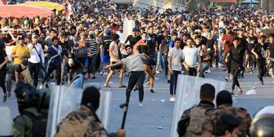 Bağdat'ta güvenlik güçleri göstericilere ateş açtı: 1 ölü