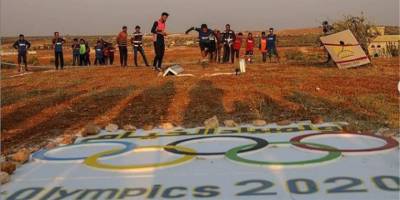 İdlib’de ‘Çadır Olimpiyatları’ düzenlendi
