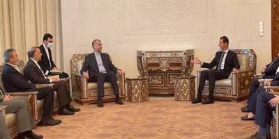 Esed katilinin yeni suç ortağı tebrik ziyaretinde