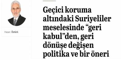 Eleştirileceğimi biliyorum ama ben yine de tezviratı sürdüreyim!