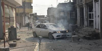 Irak'ın Enbar vilayetinde, polis karakoluna bomba yüklü araçla saldırı düzenlendi