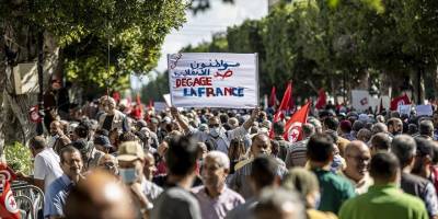 Tunus’ta Kays Said'i protesto eylemleri sürüyor