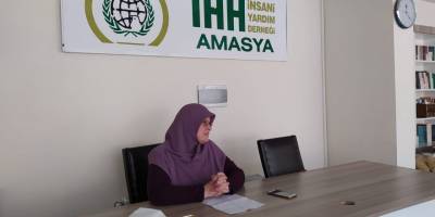 Amasya İHH kadın kolları komisyonu hayır sofrasında buluştu