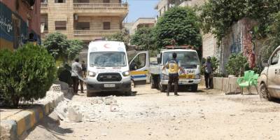 YPG/PKK'nın Afrin'e füze atışı sonucu 3 sivil öldü, 10 sivil yaralandı