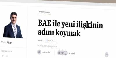 Türkiye Ortadoğu politikasından, BAE İhvanofobi bayraktarlığından vazgeçer mi?