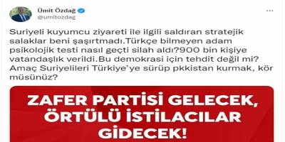 Faşiste göre Türkçesi olmayanın psikolojisi de olmuyor!