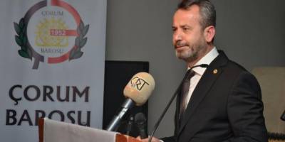 Çorum Baro Başkanı Kenan Yaşar AYM üyeliğine seçildi