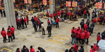 Migros Depo işçileri haklarını arıyor!