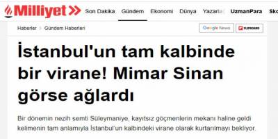 Süleymaniye mülteciler yüzünden mi bu hale geldi?