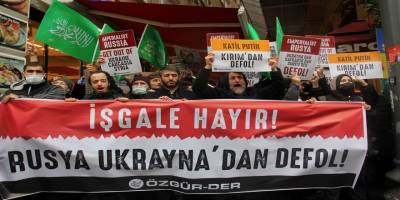 Emperyalist Rusya İstanbul’da protesto edildi
