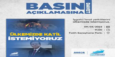 İsrail Cumhurbaşkanı’nın ziyareti protesto edilecek