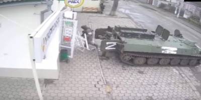 Kümes hırsızı işgalci Rus ordusu artık market işine de girişmiş bulunuyor!