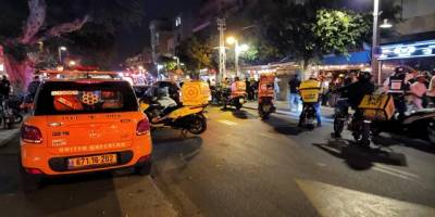 Tel Aviv'de düzenlenen silahlı eylemde 2 siyonist ölürken 8’i yaralandı