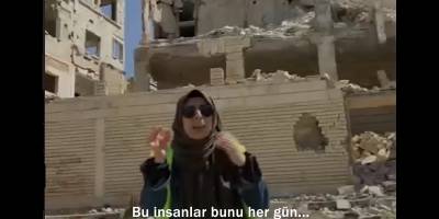 Fetih Vakfı ve Human Movie Team ekibi İdlib'de bombardımana şahit oldu
