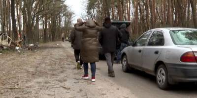 Kiev'de siviller mayın tehlikesi nedeniyle evlerine giremiyor