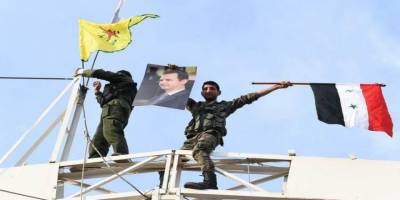 YPG, Kürt halkına kimlik bile vermeyen Esed rejimi ile kol kola!