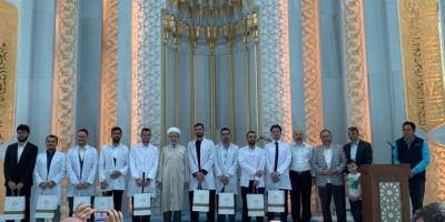 Ankara’da tıp öğrencileri 'Mezuniyet Duası' töreni düzenledi