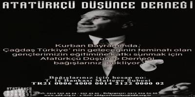 İslam düşmanı ADD, kurban bağışı talep ediyor!