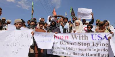 Afganistan halkından Zevahiri suikastına tepki