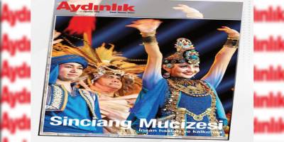 İşgalci Çin'in propaganda bülteni: Aydınlık