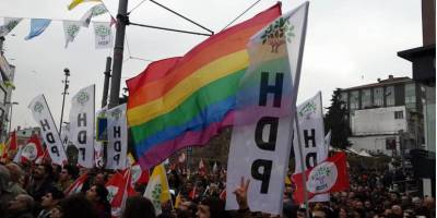 HDP cinsel sapkınlığın bayraktarlığını yapmaya devam ediyor!