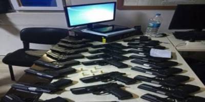 Yılın ilk çeyreğinde 25 bin ruhsatsız silah ele geçirildi