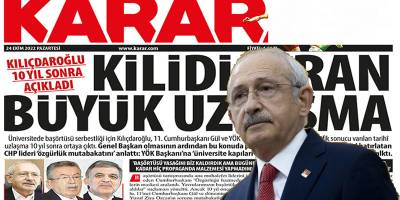 Karar gazetesi Kılıçdaroğlu'nu parlatma seanslarına devam ediyor