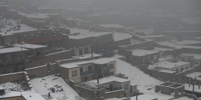 Kabil'e bu kışın en yoğun karı yağdı