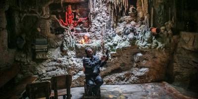 Lübnan'daki Jeita Grotto Mağarası'nın benzeri İdlib'de inşa ediliyor