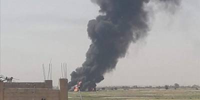 Deyrizor'da İranlı çetelerin konvoyuna hava saldırısı