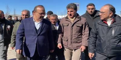 IKBY Başkanı Barzani’den deprem bölgesine ziyaret