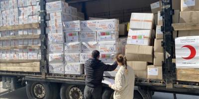 Türkmenistan depremzedelere yaklaşık 11 ton yardım gönderdi