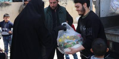 Ecir Kapısı’ndan İdlib’de depremzedelere yardım