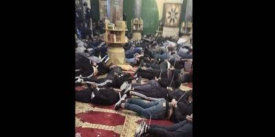 İşgal devleti İsrail Mescid-i Aksa'ya saldırdı, onlarca yaralı ve 200 tutuklu var