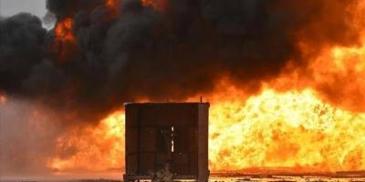 İsfahan’da elektrik santralinde büyük bir yangın çıktı