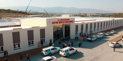 "Sahte temeli töreni yapıldı" denilen Defne Devlet Hastanesi'nin yapımında sona gelindi