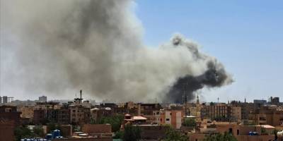 Sudan ordusu, bayramın ilk gününde başkentteki HDK mevzilerini bombaladı