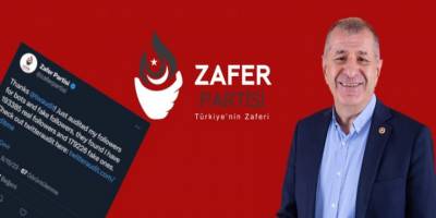 Zafer Partisi yanlışlıkla sahte takipçileri ifşa etti