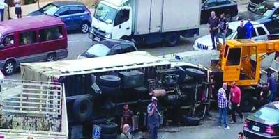Lübnan’da Hizbullah'a ait kamyonun kaza yapması ülkeyi karıştırdı
