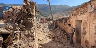 Fas'ta çadırlarda yaşayan depremzedeler kış için endişeli