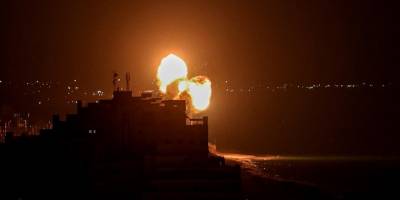 İşgal güçlerinden Gazze'ye hava saldırısı