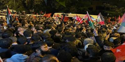 Ankara’daki Müslümanlar “Siyonist elçilik kapatılsın” diye haykırdı!