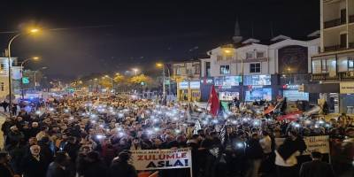 Konya, Gazze için meydanlara indi