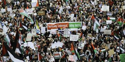 Bosna Hersek'te, siyonistlerin saldırıları protesto edildi